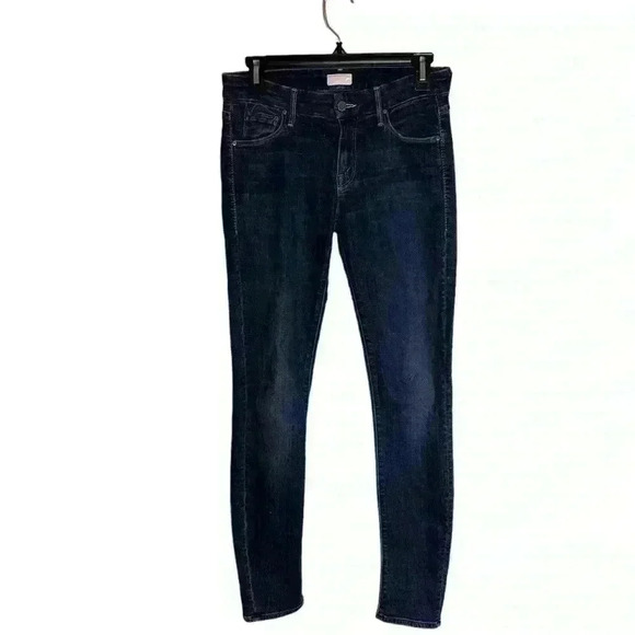 MOTHER The Looker Skinny Jeans in Flowers From The Storm Wash Size: 26 - Picture 2 of 9